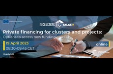 Private financing for clusters and projects: Options to access new funding sources, 19. April 2023