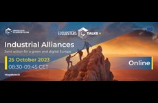 Industrial Alliances: Joint action for a green and digital Europe, EU Clusters Talk - 25. October 2023