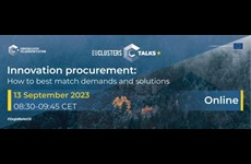 Innovation procurement: How to best match demands and solutions - An Invitation for the EU Cluster Talks, 13 September 2023