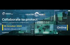 Collaborate to protect: Network intelligence for cybersecurity, EU Clusters Talk - 18. October 2023