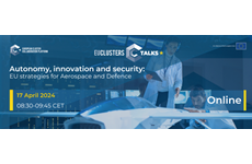 Autonomie, inovace a bezpečnost: Strategie EU pro letectví a obranu - EU Clusters Talk, 17. dubna 2024
