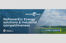The European Cluster Collaboration Platform invites you to the next EU Clusters Talk “REPowerEU: Energy solutions and industrial competitiveness” on 13 April 2022, 8:30 – 10:00 CET.