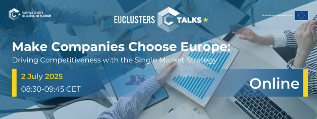 EU Clusters Talk - Sailing Ahead: Towards an EU Industrial Maritime Strategy, 2 June 2025