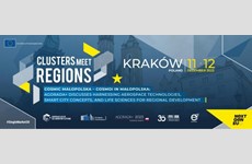 Pozvánka na Clusters meet Regions Krakow, 11. - 12. prosince 2023