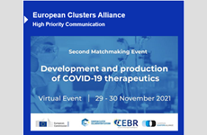 Development and production of COVID-19 therapeutics 29 - 30  November 2021